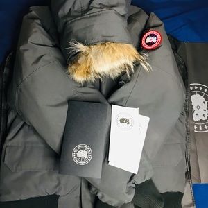 Canada Goose Men's Chilliwack Down Bomber Jacket w/ Fur Hood